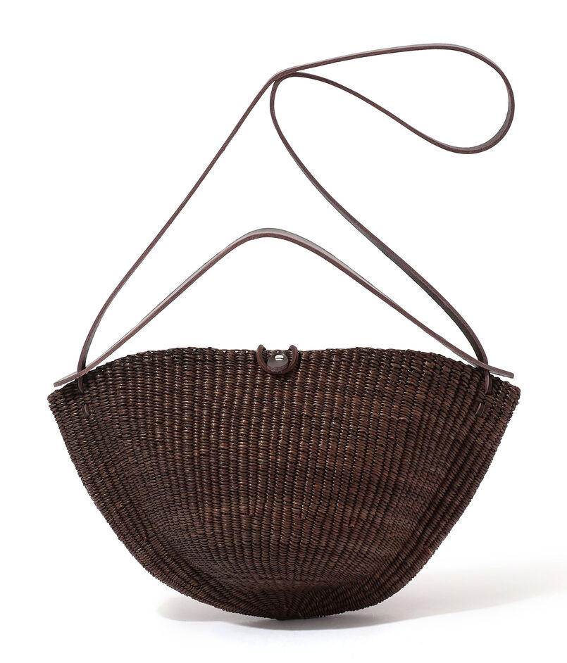 INES BRESSAND MEDIUM WALNUT ショルダーバッグ