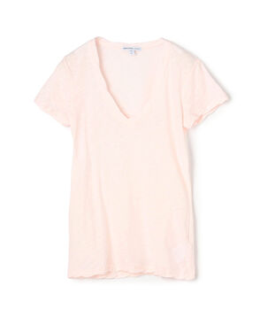 スラブジャージー ＶネックＴシャツ WUA3695