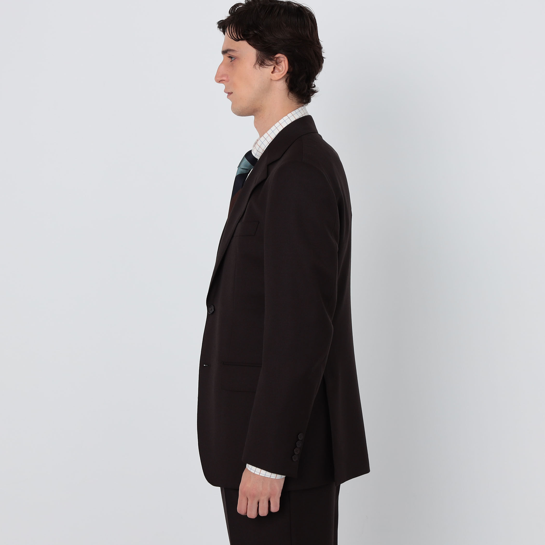 ウール シングルブレステッド2Bジャケット BRITISH WINTER TEX