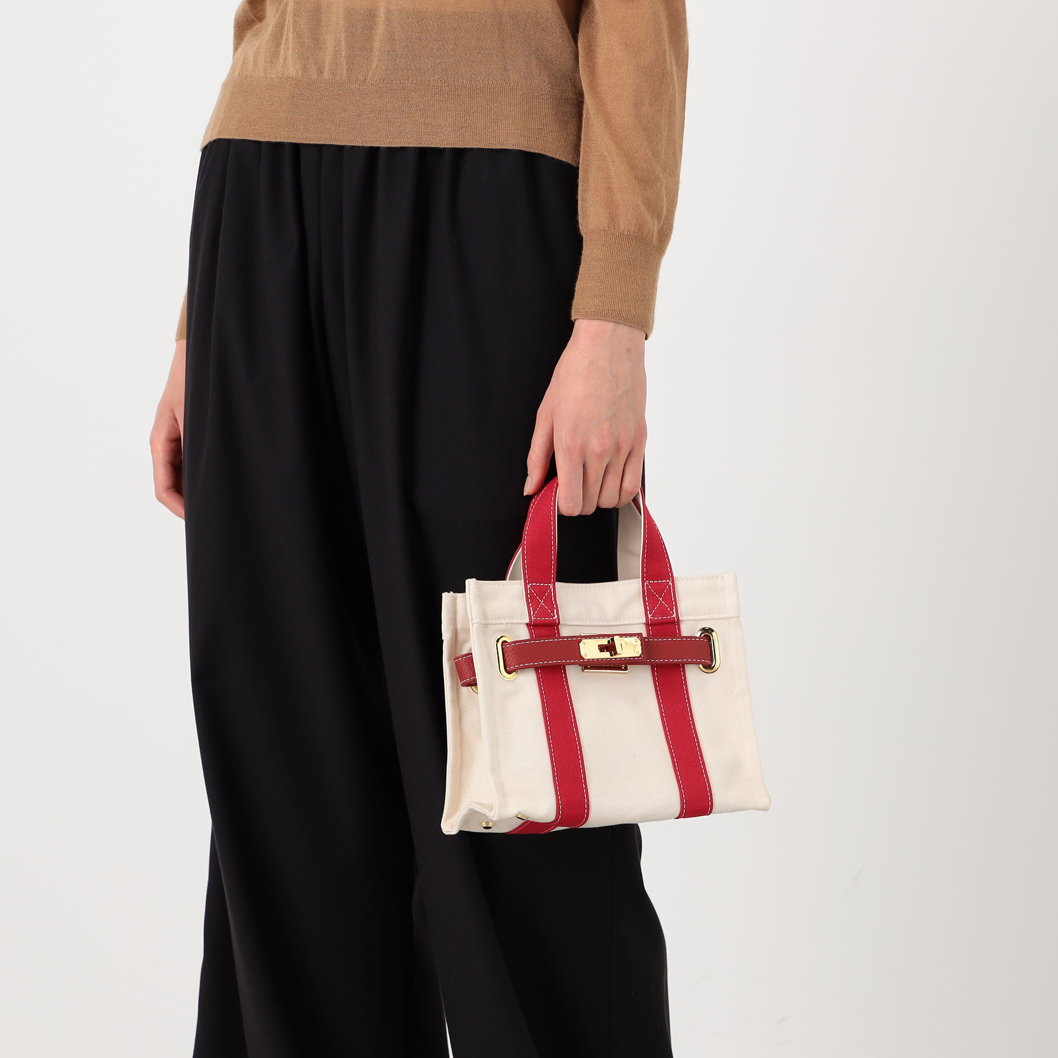 別注】sita parantica FACING STITCH TOTE S ハンドバッグ