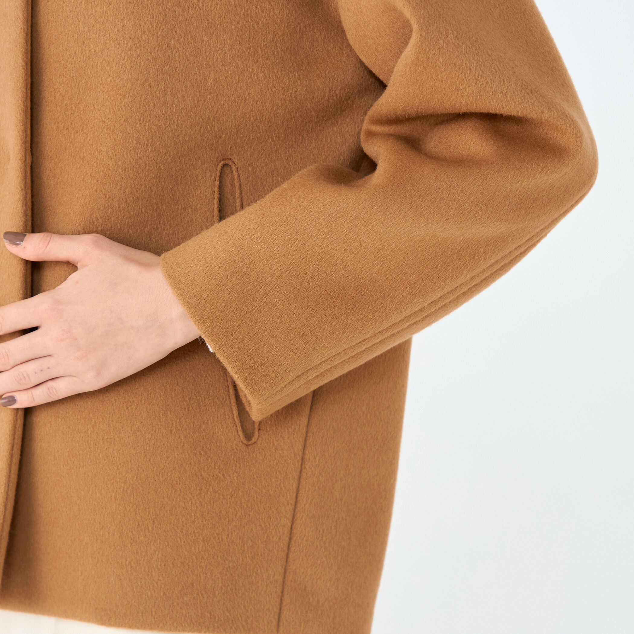 TOMORROWLAND Ballseyウールビーバー ショートコクーンコートS ウールカシミヤビーバー ショートコクーンコート（Ballsey）｜ルミネの