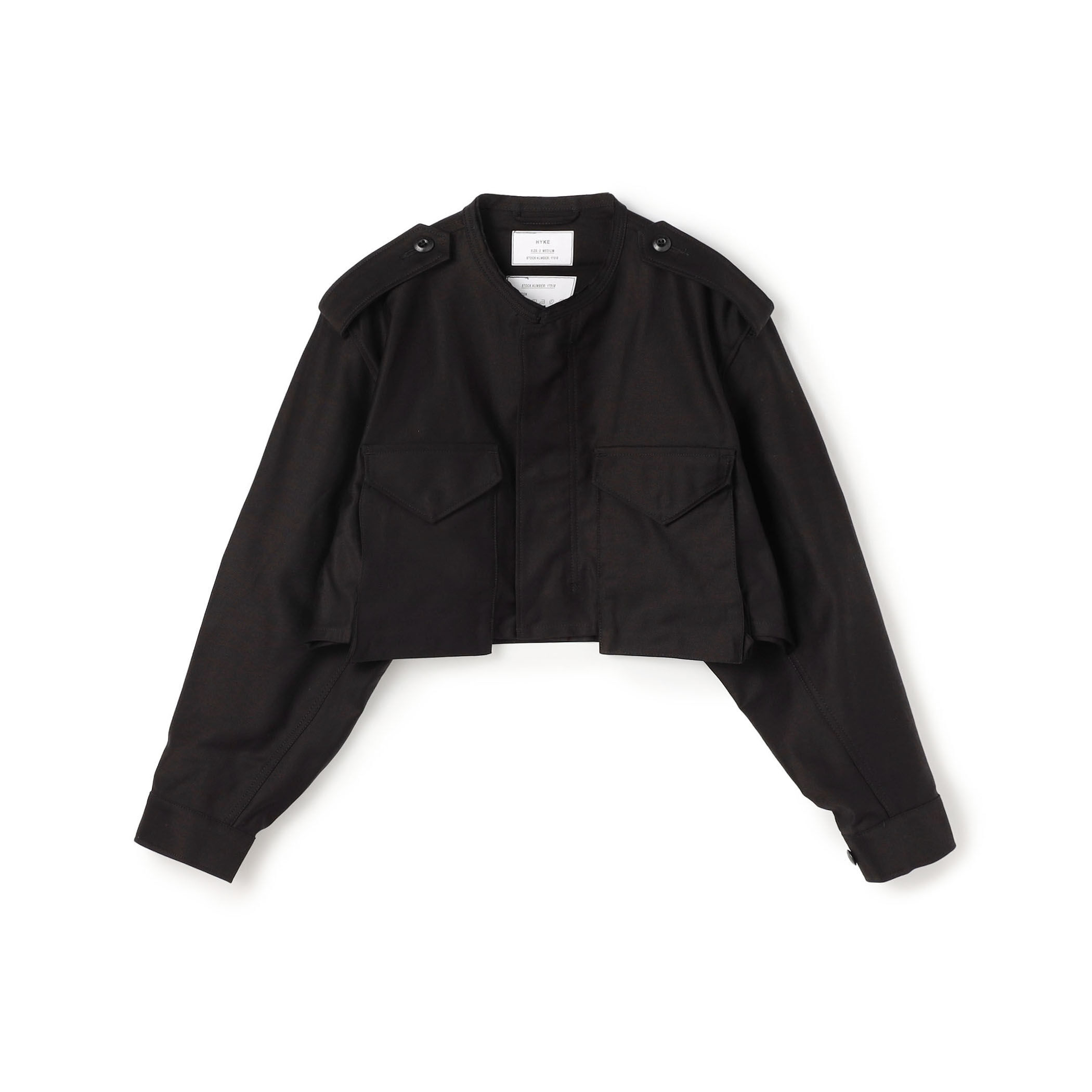 HYKE TYPE M-51 FIELD CROPPED JACKET ミリタリー クロップド
