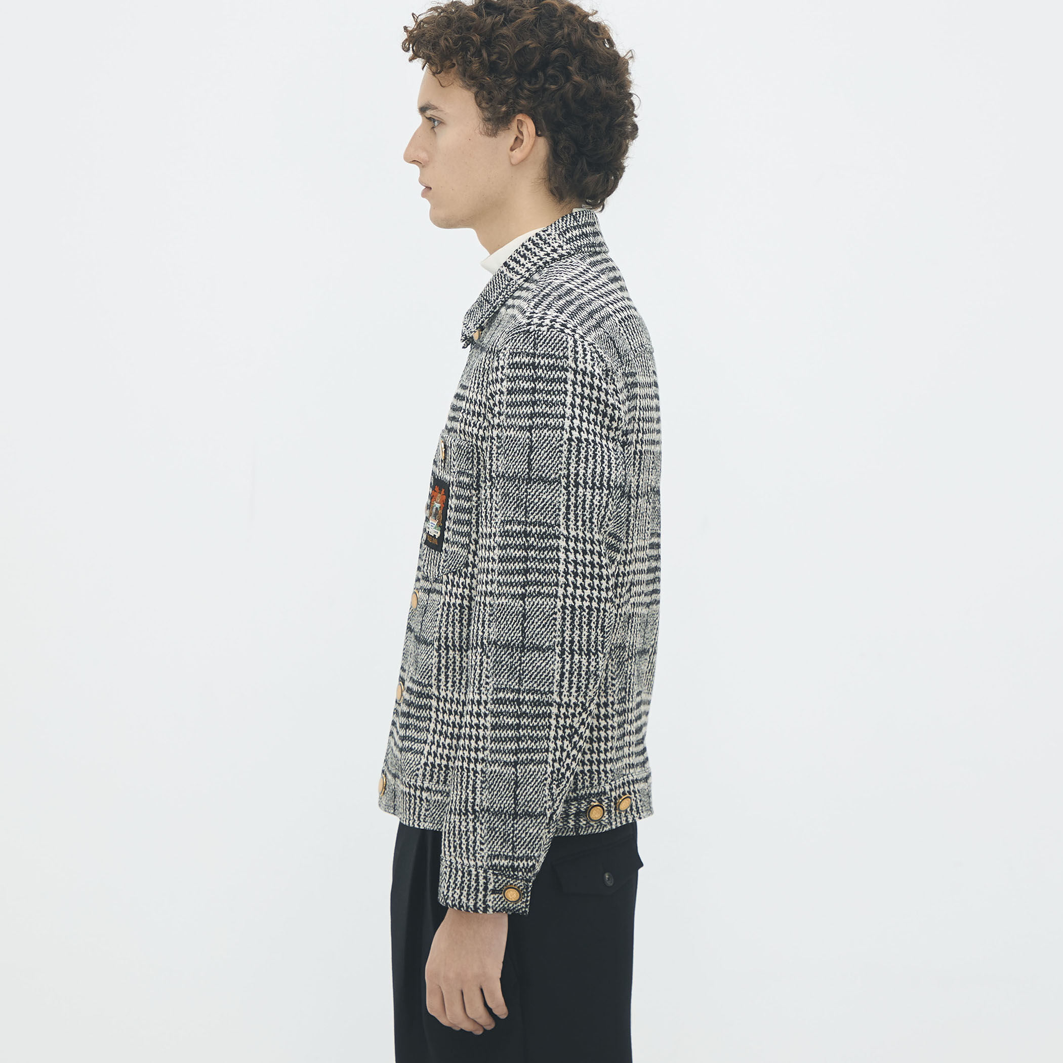 グレンチェックジャカード ブルゾン｜トゥモローランド 公式通販