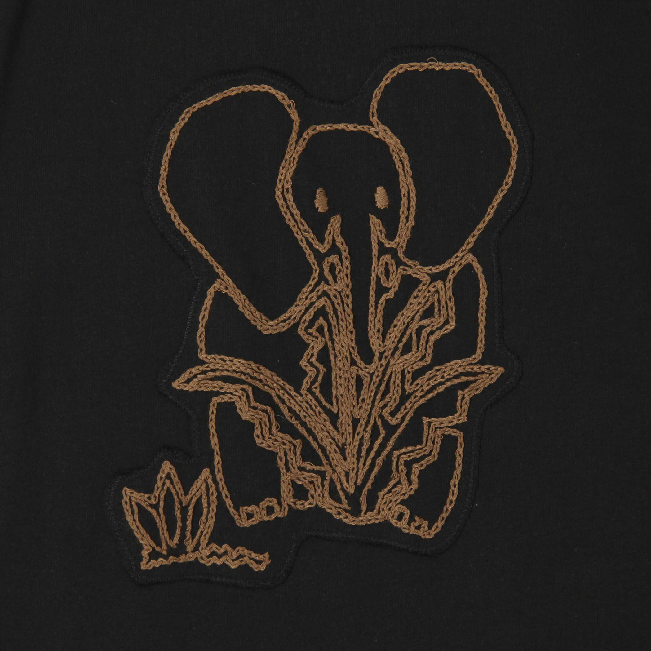 CABaN ドライスビンコットン ELEPHANTエンブロイダリー Tシャツ CABaN ドライスビンコットン ELEPHANTエンブロイダリー Tシャツ