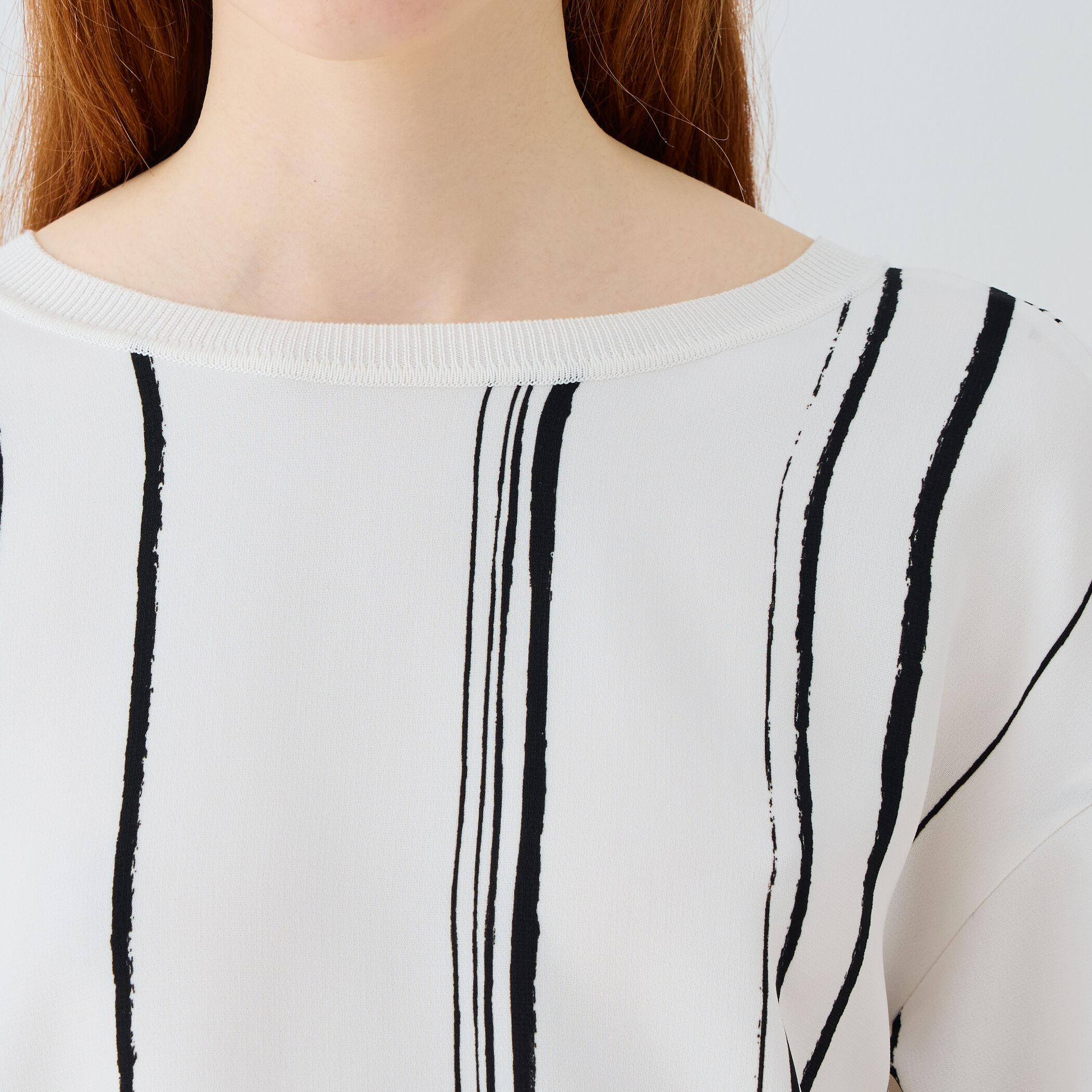 ドローイングラインプリント プルオーバーシャツ｜トゥモローランド