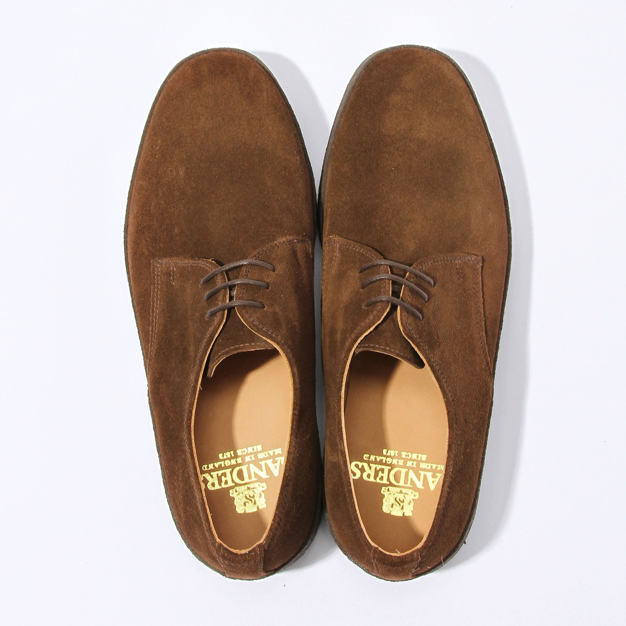 Sanders スエード  シューズ セール】 SANDERS×TOMORROWLAND Military Officer Shoe スエード