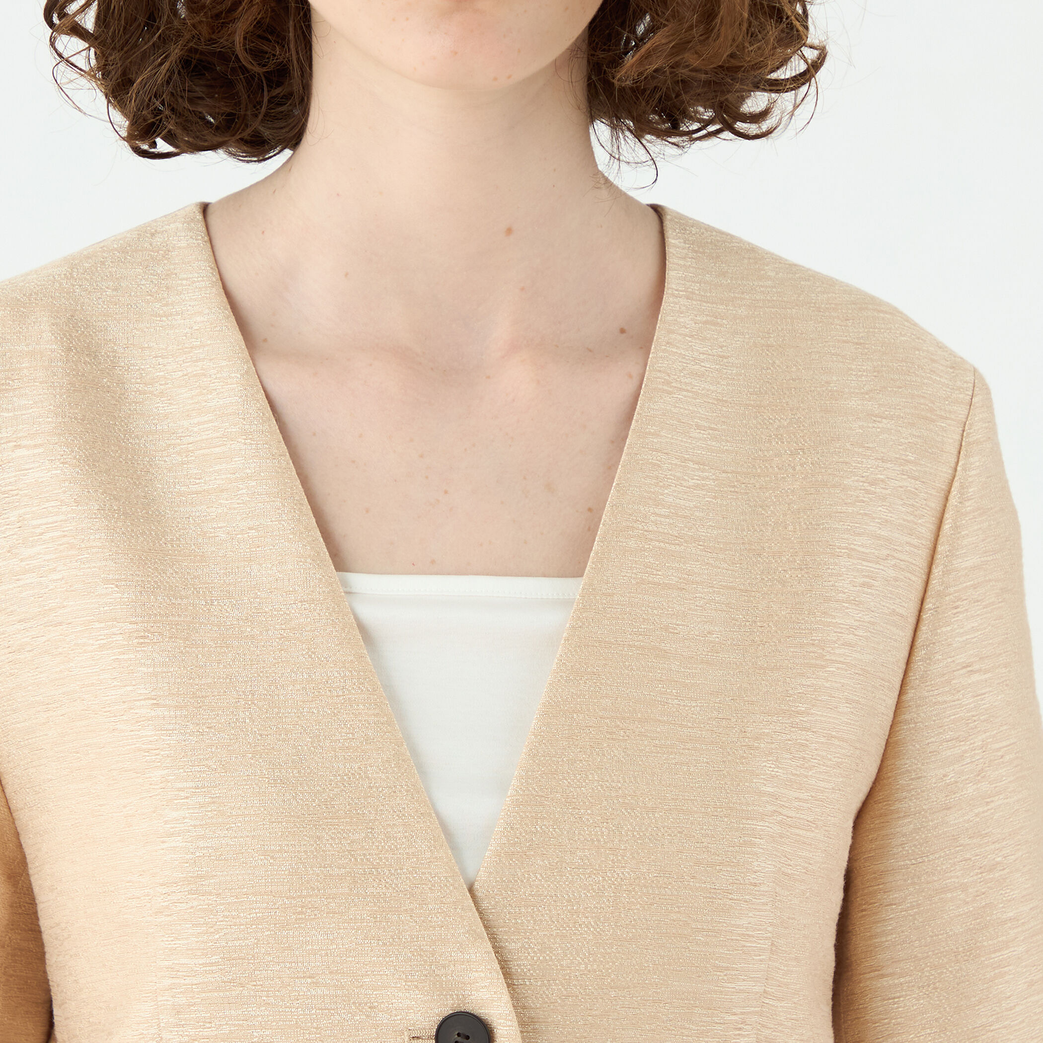 グロッシースラブ ハーフスリーブジャケット グロッシースラブ ハーフスリーブジャケット｜トゥモローランド