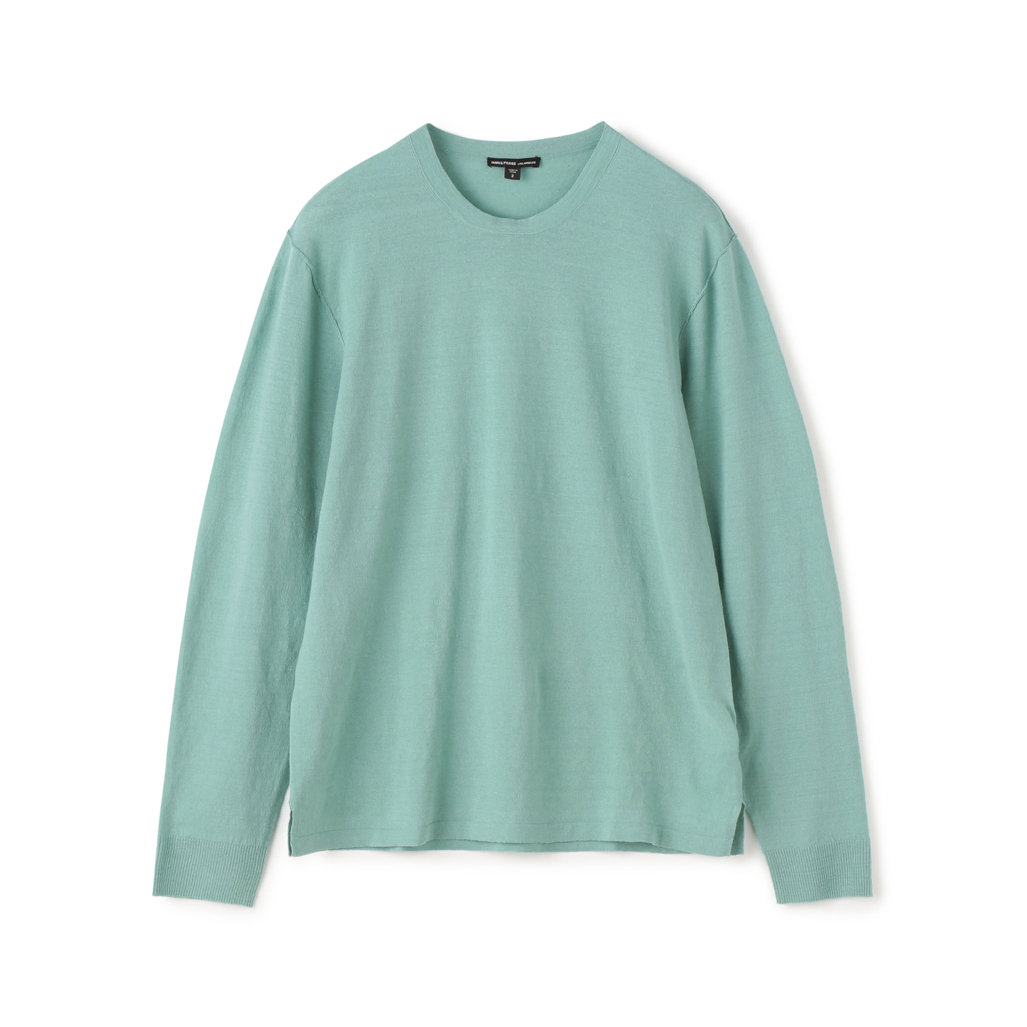 リネンポリエステル クルーネックプルオーバー MYLP3497