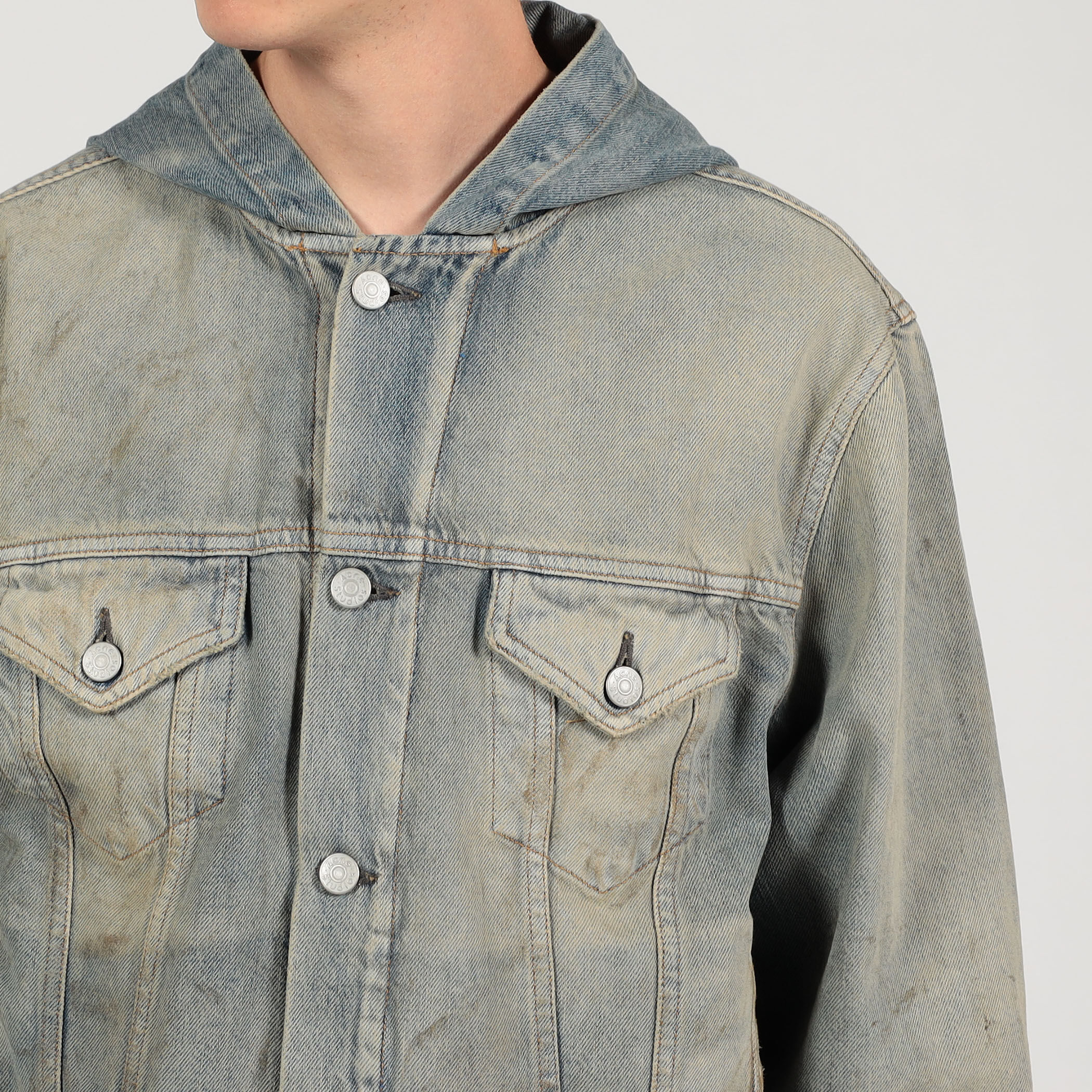 Acne Studios デニムジャケット フーディー｜トゥモローランド 公式サイト