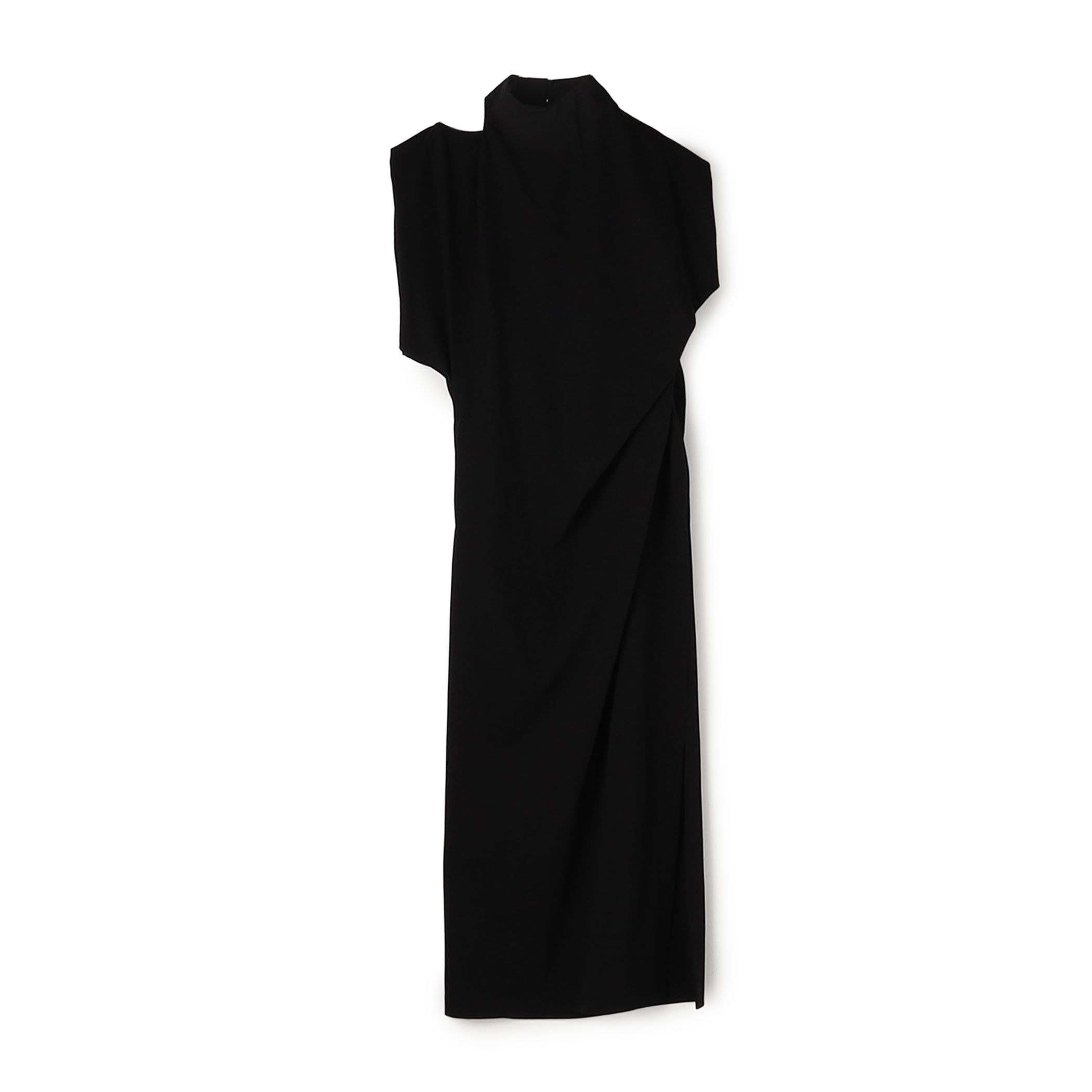 Mame Kurogouchi Cotton Jersey Asymmetric Dress アシンメトリー