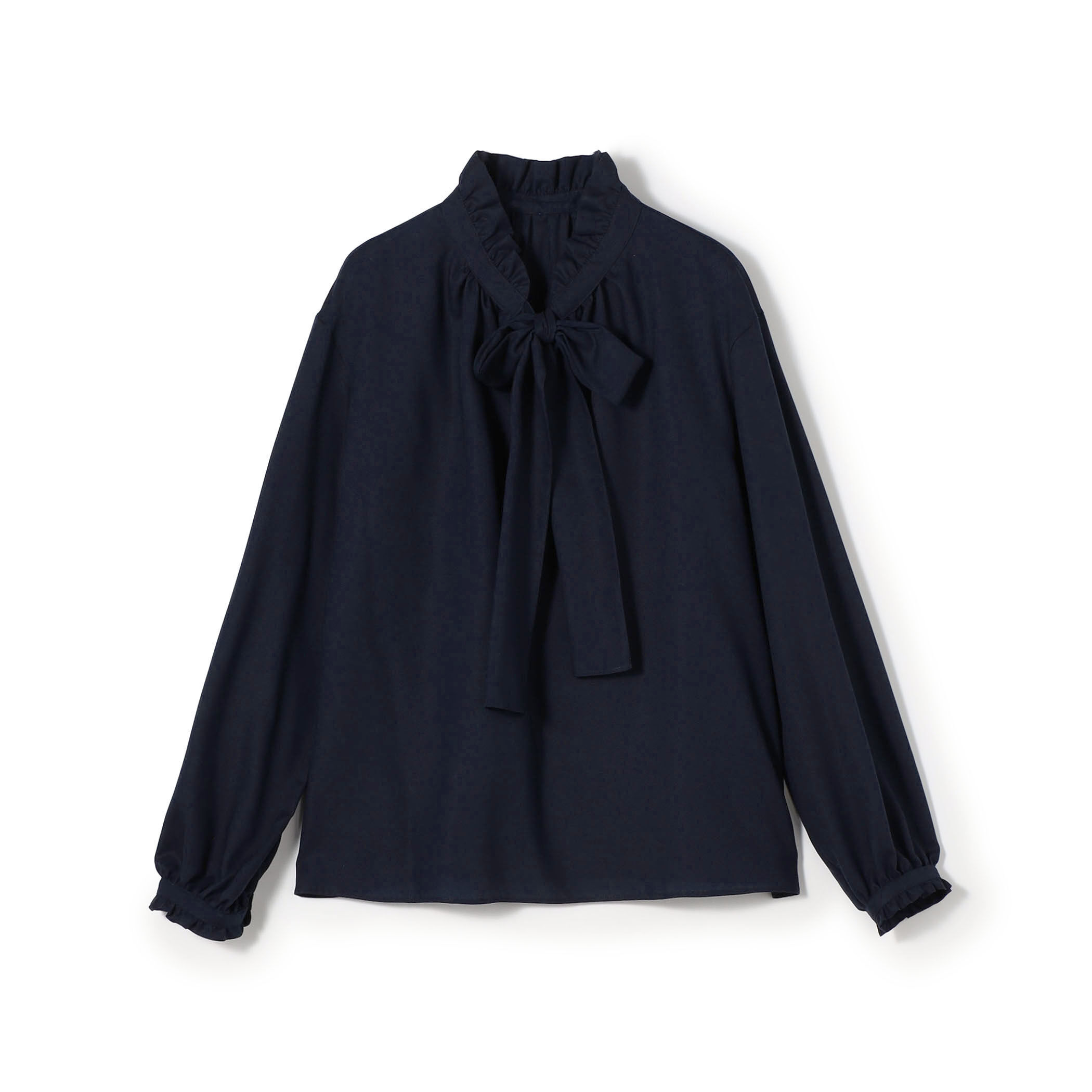 グロスアムンゼン フリルカラーリボンブラウス｜トゥモローランド 公式通販