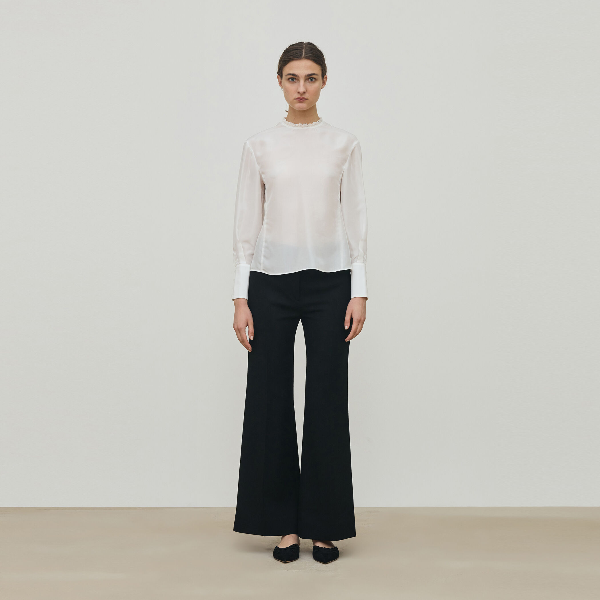 シルクハブタエ プルオーバーブラウス｜トゥモローランド 公式通販