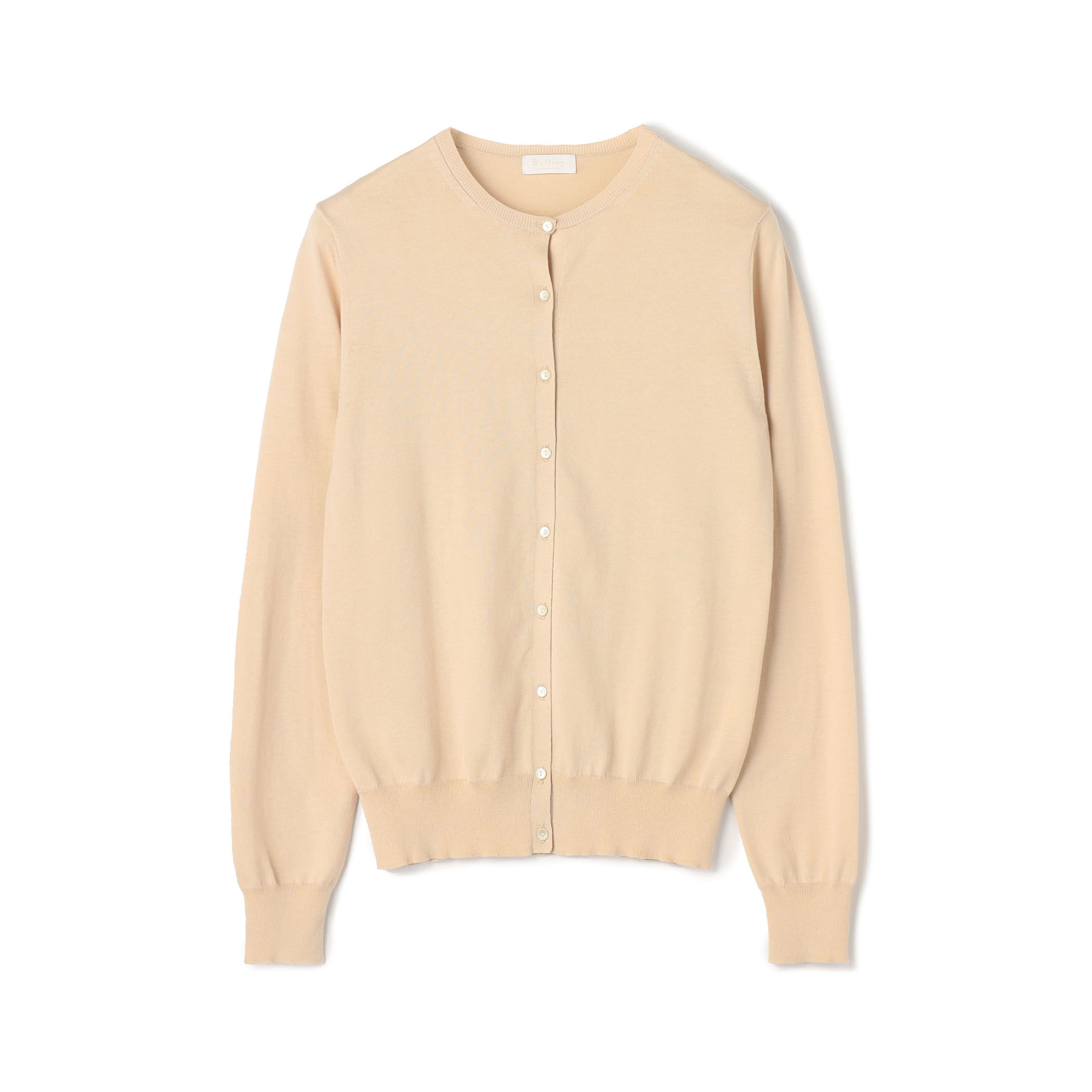 ハイゲージコットン クルーネックカーディガン｜トゥモローランド 公式通販