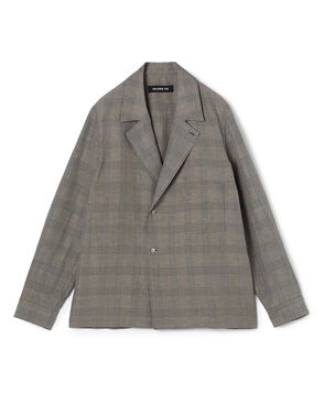 リネンキュプラシルクコンパクト シャツジャケット