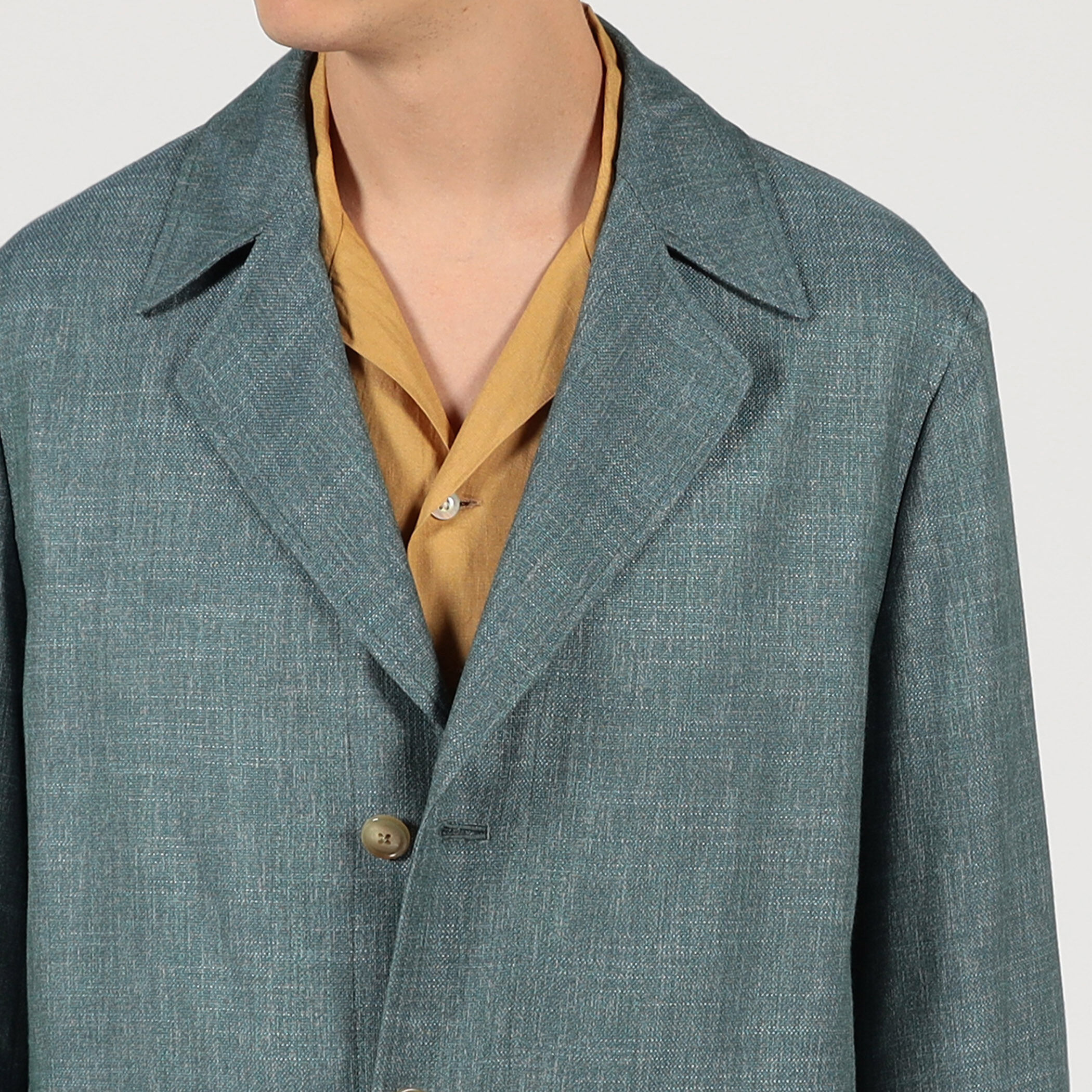 【新品】DORMEUIL生地使用 メンズ サファリジャケット S (M) カーキ サファリジャケット カーキ - レザー | ロンシャン JP