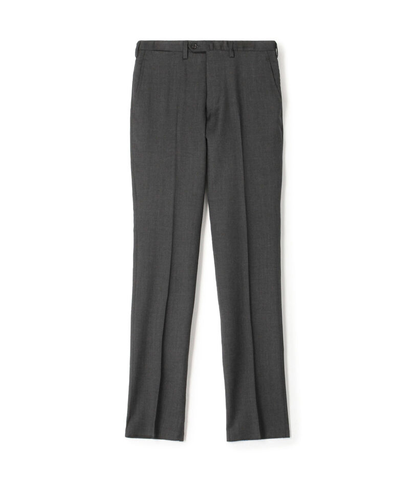 HORIZON TWILL ノープリーツスリムスラックス E.Zegna