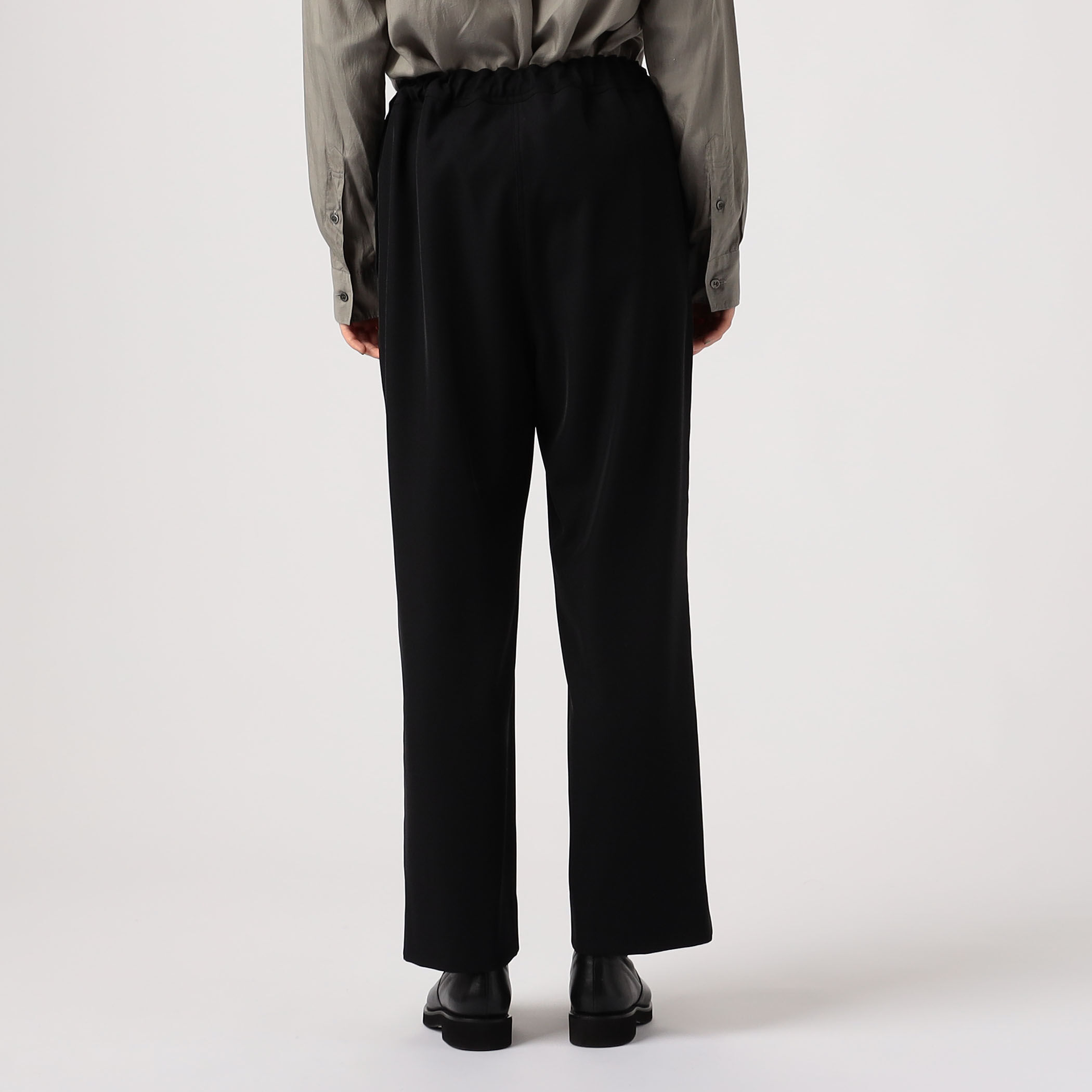 ポリエステルレーヨン タックワイドパンツ｜トゥモローランド 公式通販