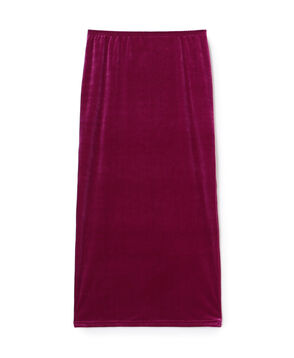 SIMONE WILD VELVET  LONG SKIRT ベルベットスカート