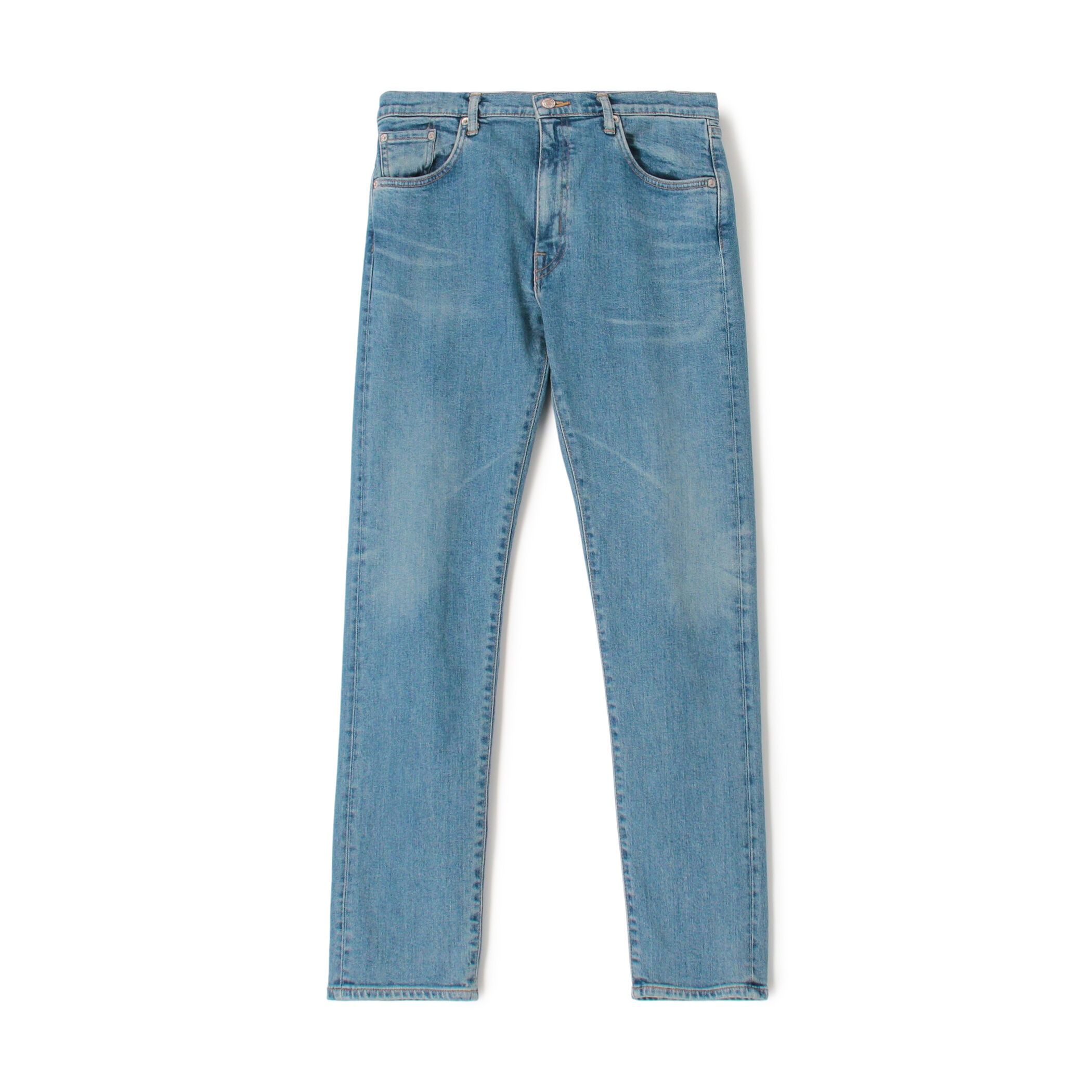 別注】EDWIN SLIM TAPPERED USED デニムパンツ｜トゥモローランド 公式