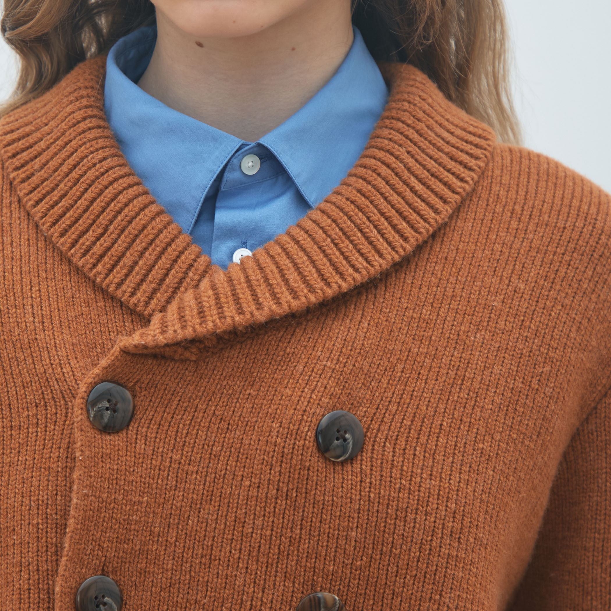 ダブルフェイス ダブルブレストカーディガン｜トゥモローランド 公式通販