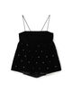 【別注】ne Quittez pas BLACK  VELBET PEARL トップス