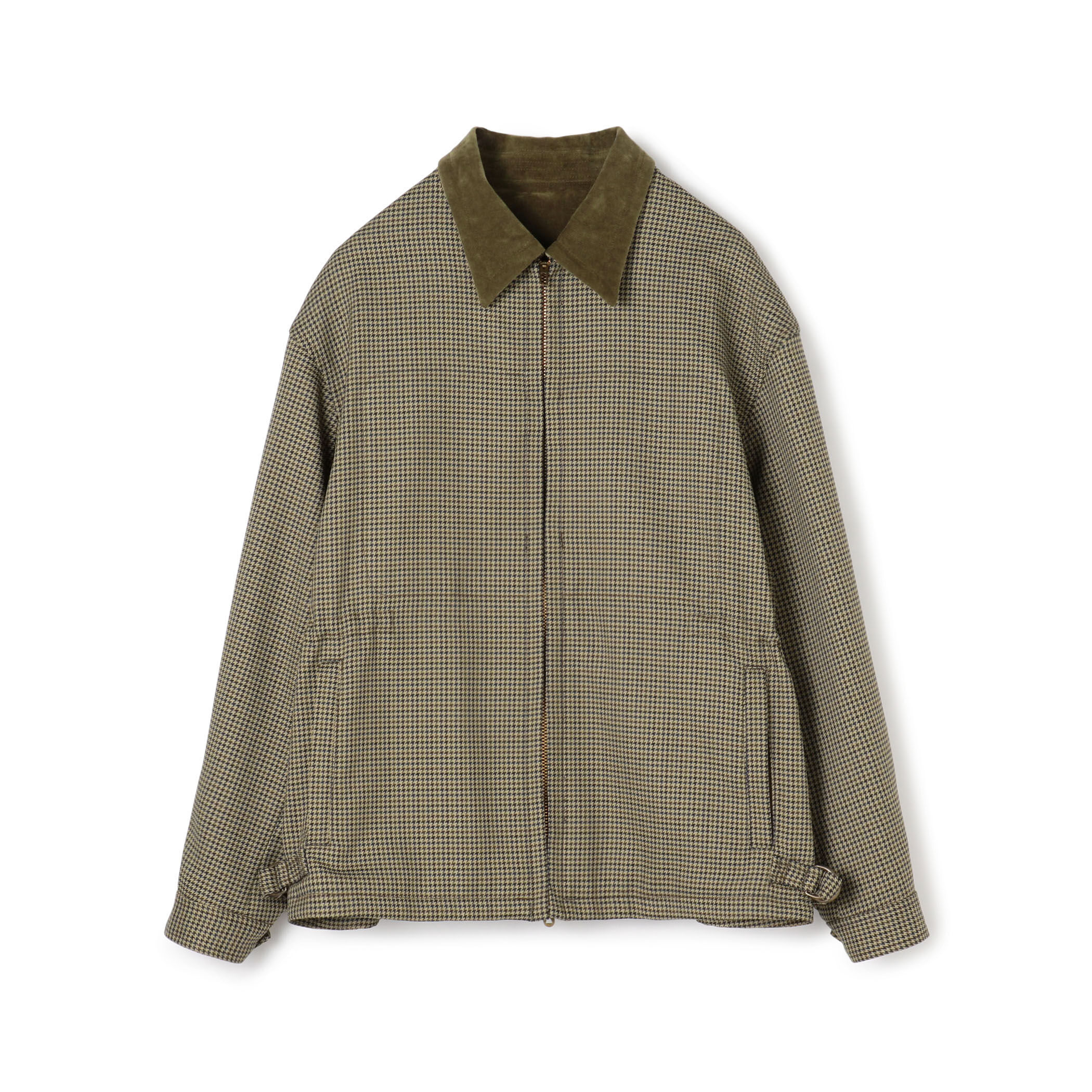 □ポリエステル ガンクラブチェックブルゾン｜トゥモローランド 公式通販