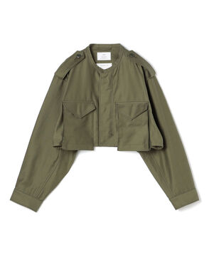 HYKE TYPE M-51 FIELD CROPPED JACKET ミリタリー クロップドジャケット