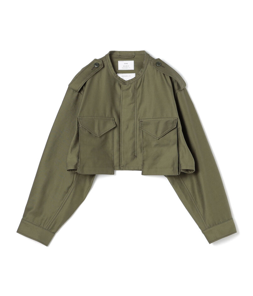 HYKE TYPE M-51 FIELD CROPPED JACKET ミリタリー クロップドジャケット