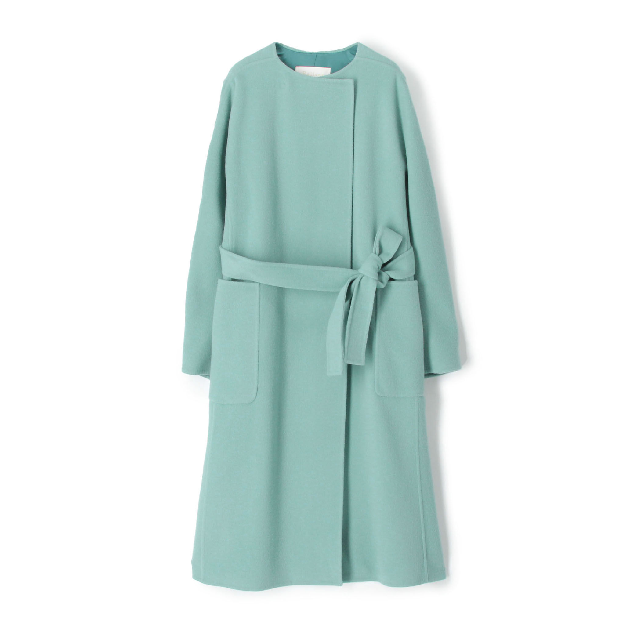 未使用✨　トゥモローランド プレミアム　ウール　リバー ノーカラーコート Ballsey（ボールジィ） ノーカラーコート コート プレミアムウール