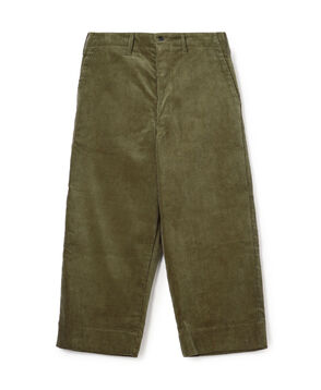 TUKI WIDE TROUSERS コットン ワイドトラウザーズ