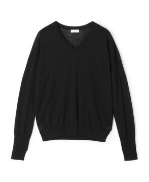 ハイゲージカシミヤ Vネックプルオーバー