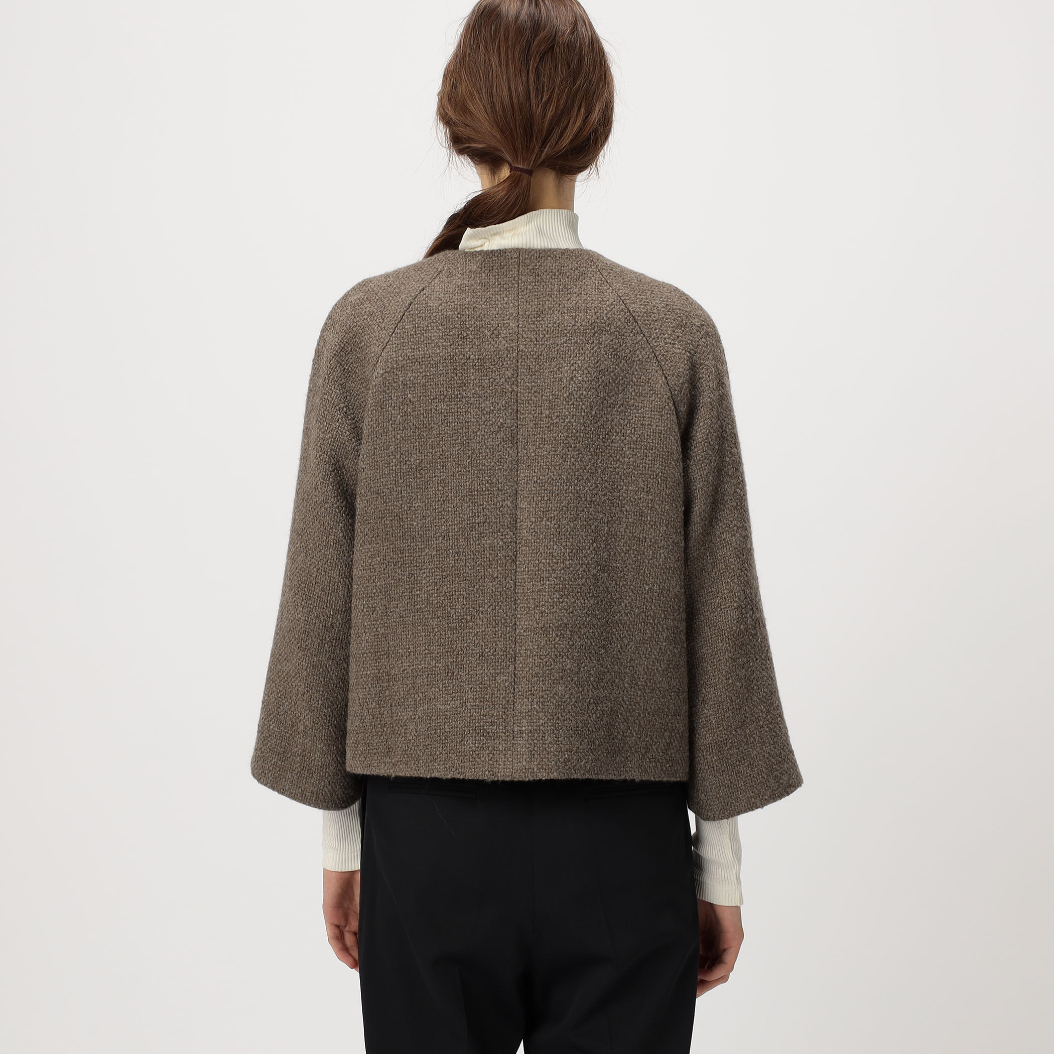 APUNTOB Aラインジャケット チャコールグレー 2 APUNTOB Aラインジャケット チャコールグレー 2 - メルカリ