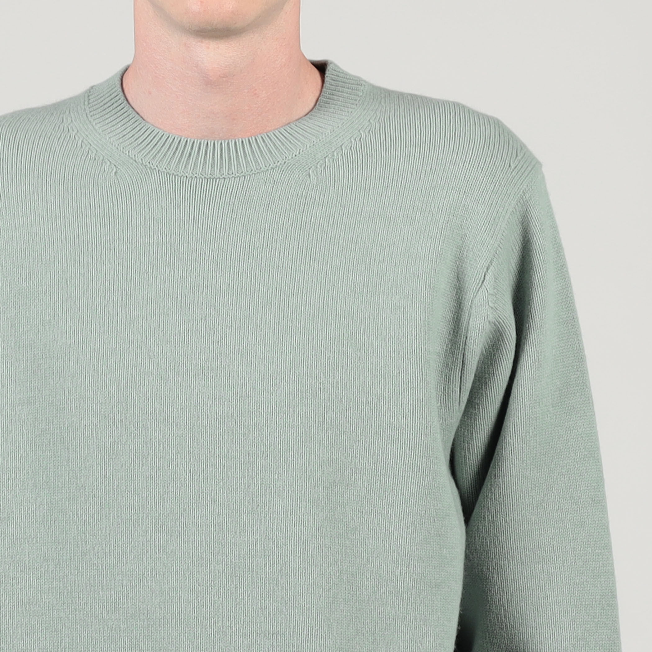 TOMORROWLAND tricot スーパーファインラムウール クルーネックプル