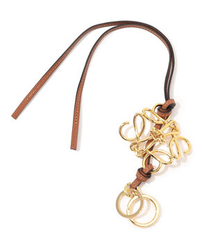 LOEWE METALLIC ANAGRAM CHARM