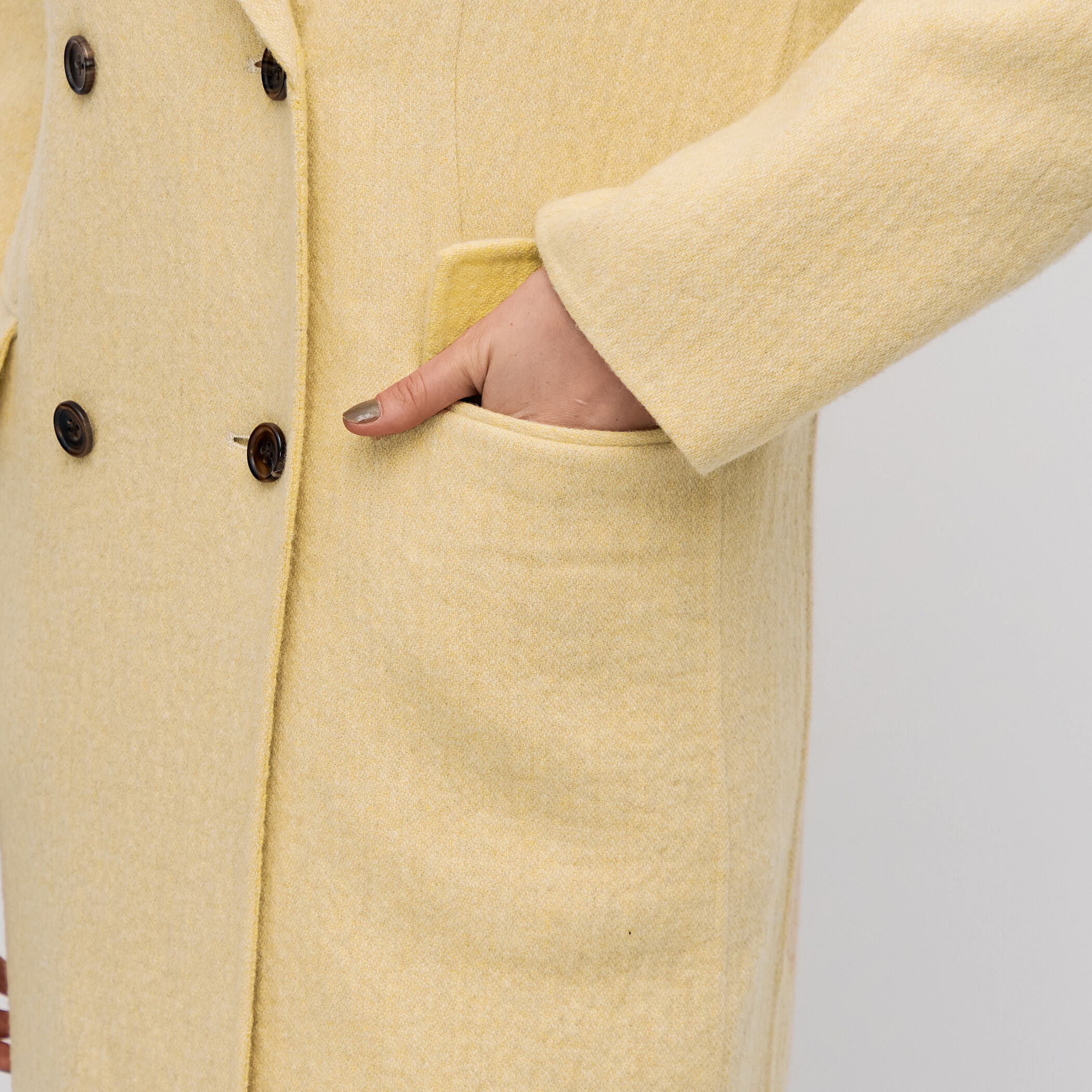 オートミールダブルフェイス リバーロングコート｜トゥモローランド