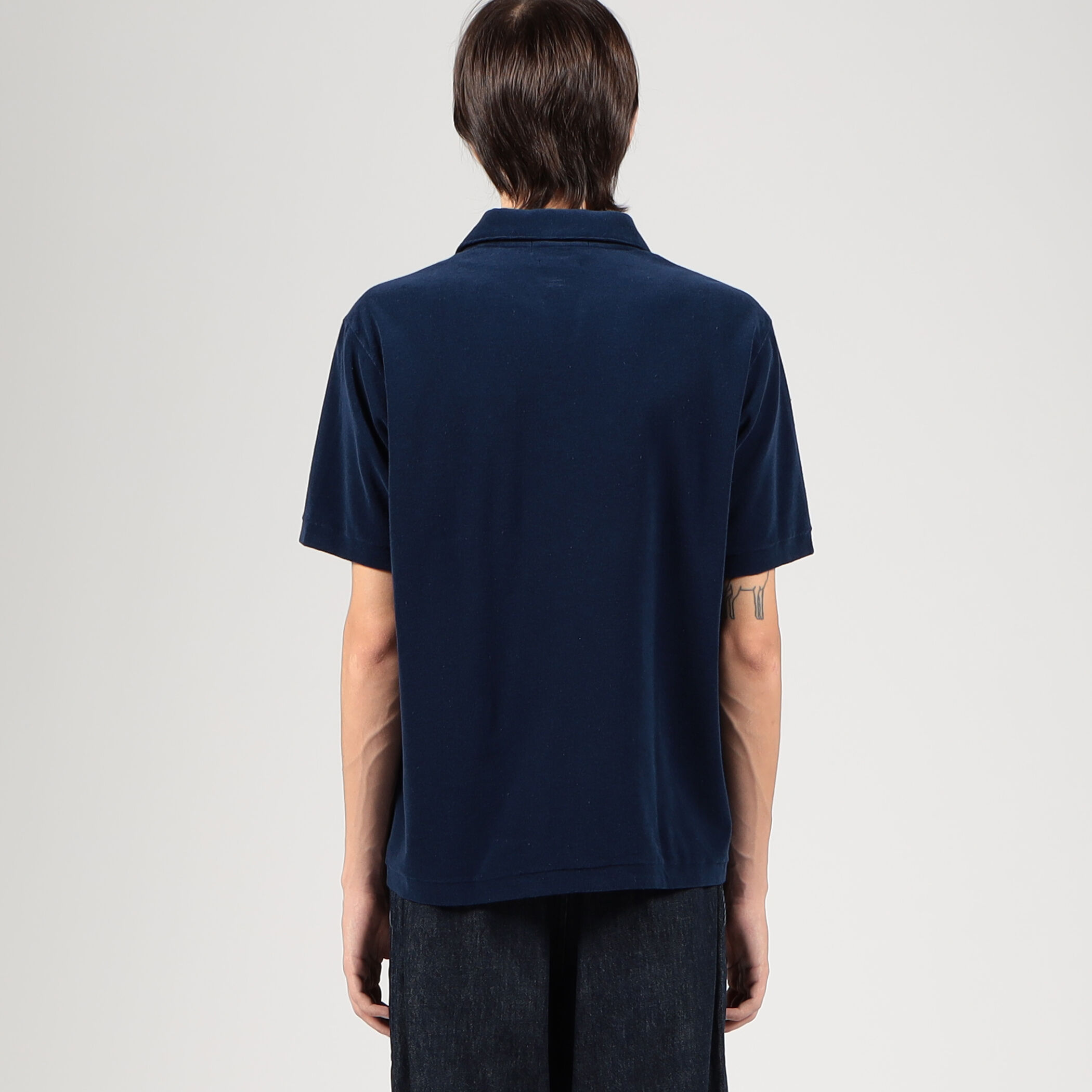 トゥモローランド　メンズポロシャツ TOMORROWLAND トゥモローランド メンズ SUPERFINE COTTON