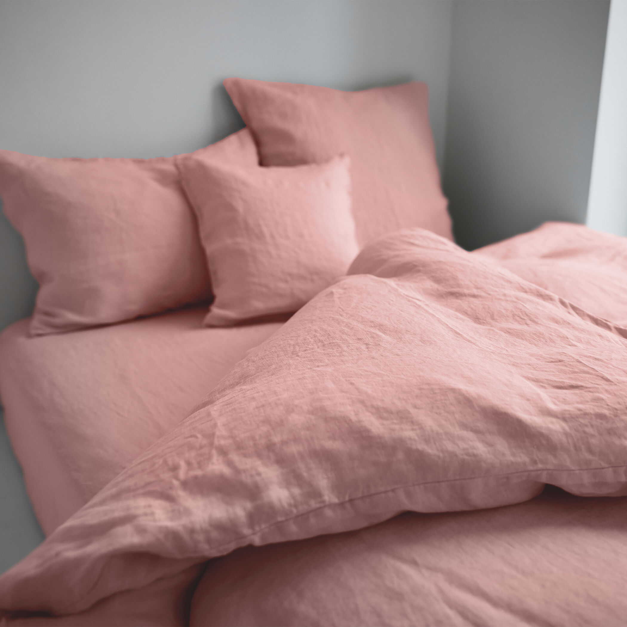 プレーンリネン ボックスシーツ（クイーン）｜トゥモローランド 公式通販