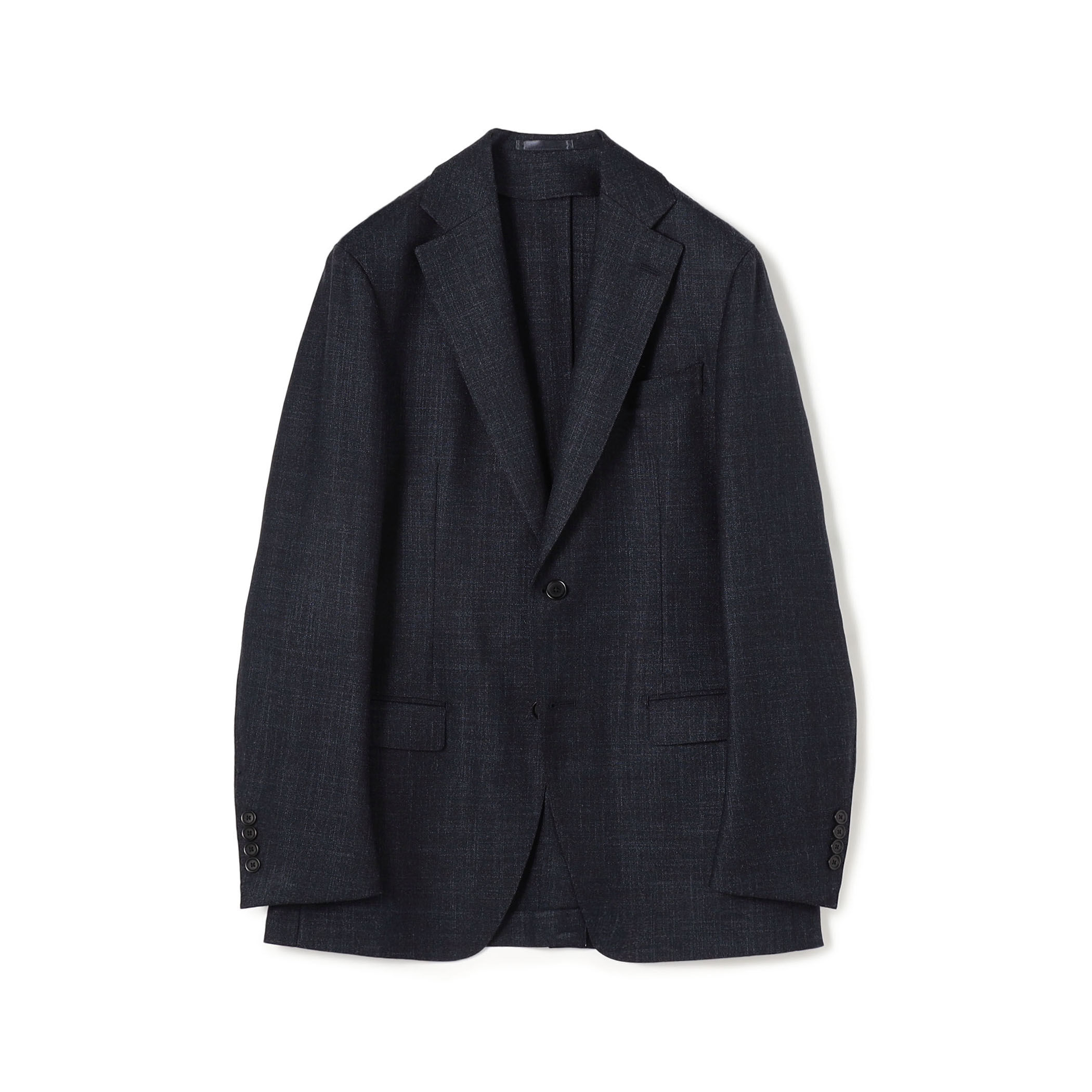 ウールシルク シングルブレステッド 2Bジャケット SILK AIR LORO