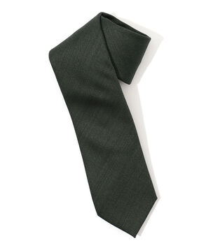 STEFANO BIGI ウール ヘリンボーン ネクタイ