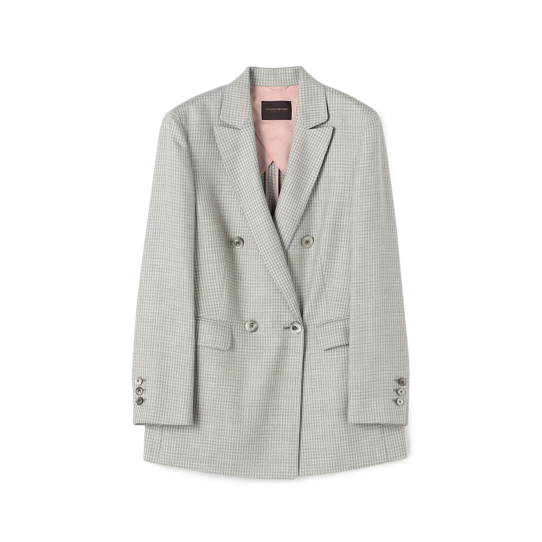 JERSELY ダブルブレストジャケット｜トゥモローランド 公式通販