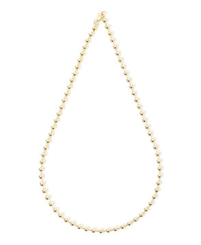 LAURA LOMBARDI Ball Chain ゴールドネックレス