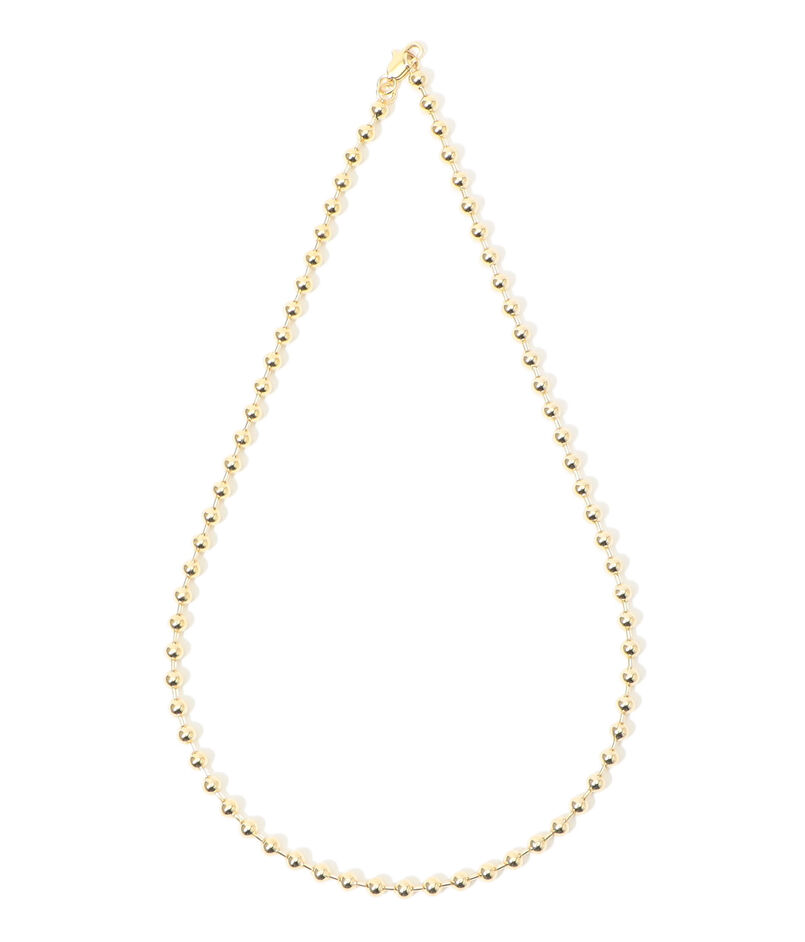 LAURA LOMBARDI Ball Chain ゴールドネックレス