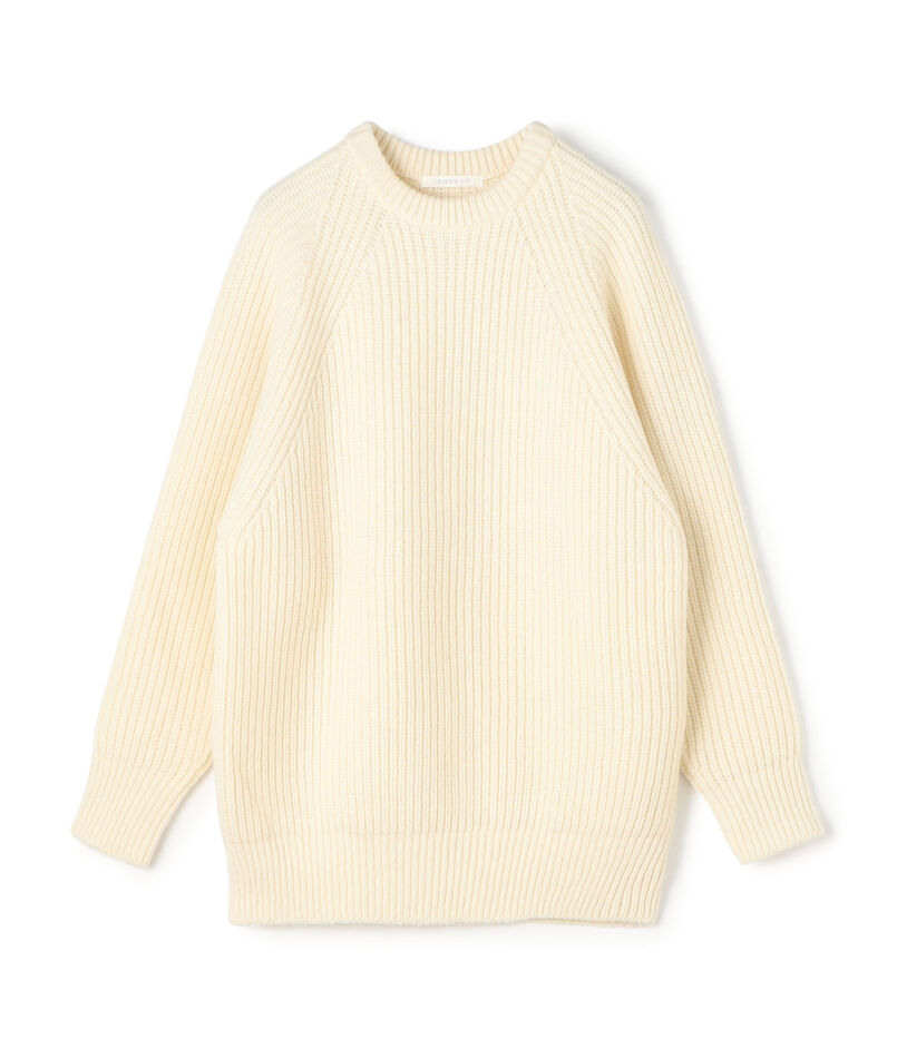 フィッシャーマンズリブ クルーネックプルオーバー