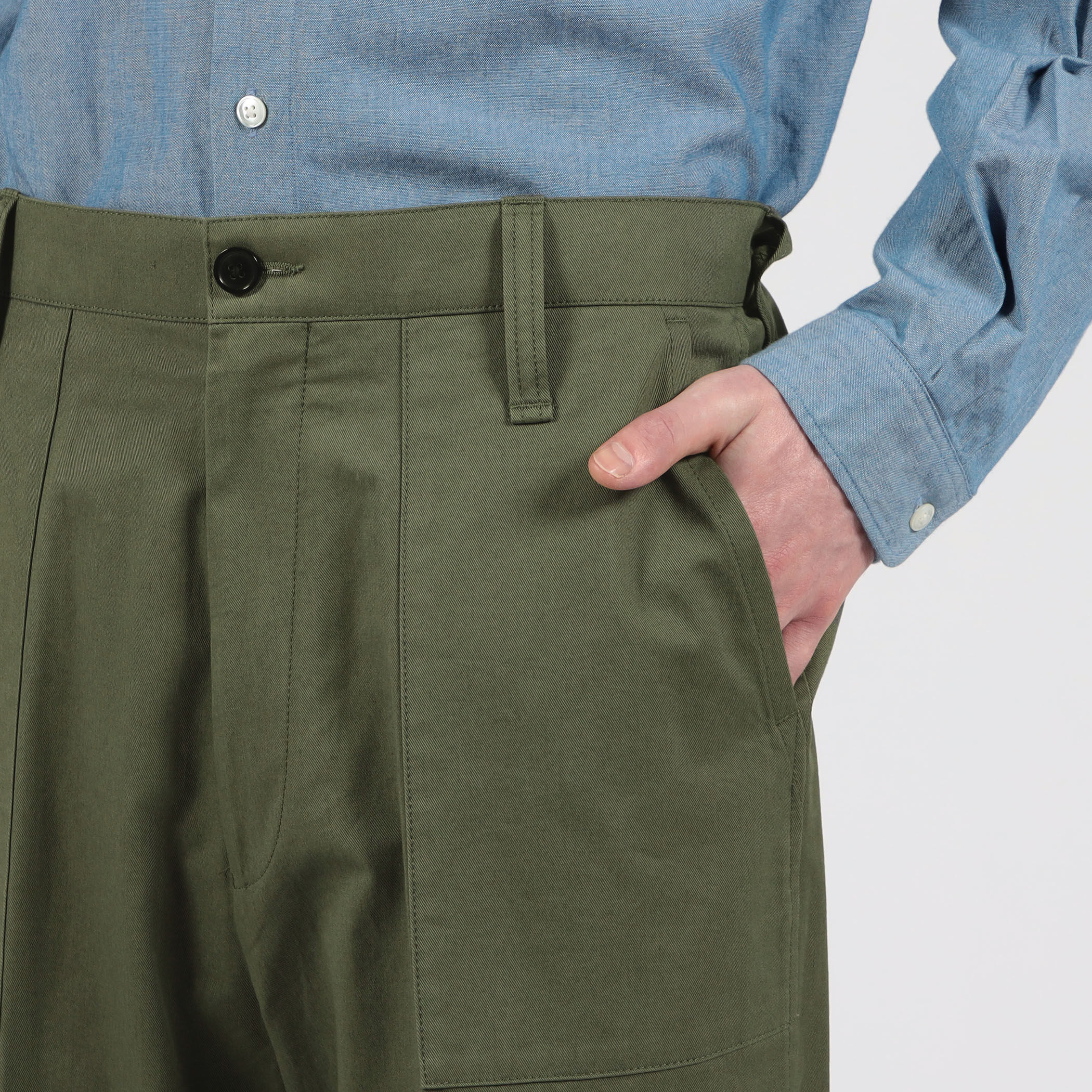 コットンツイル ベイカーパンツ｜トゥモローランド 公式通販