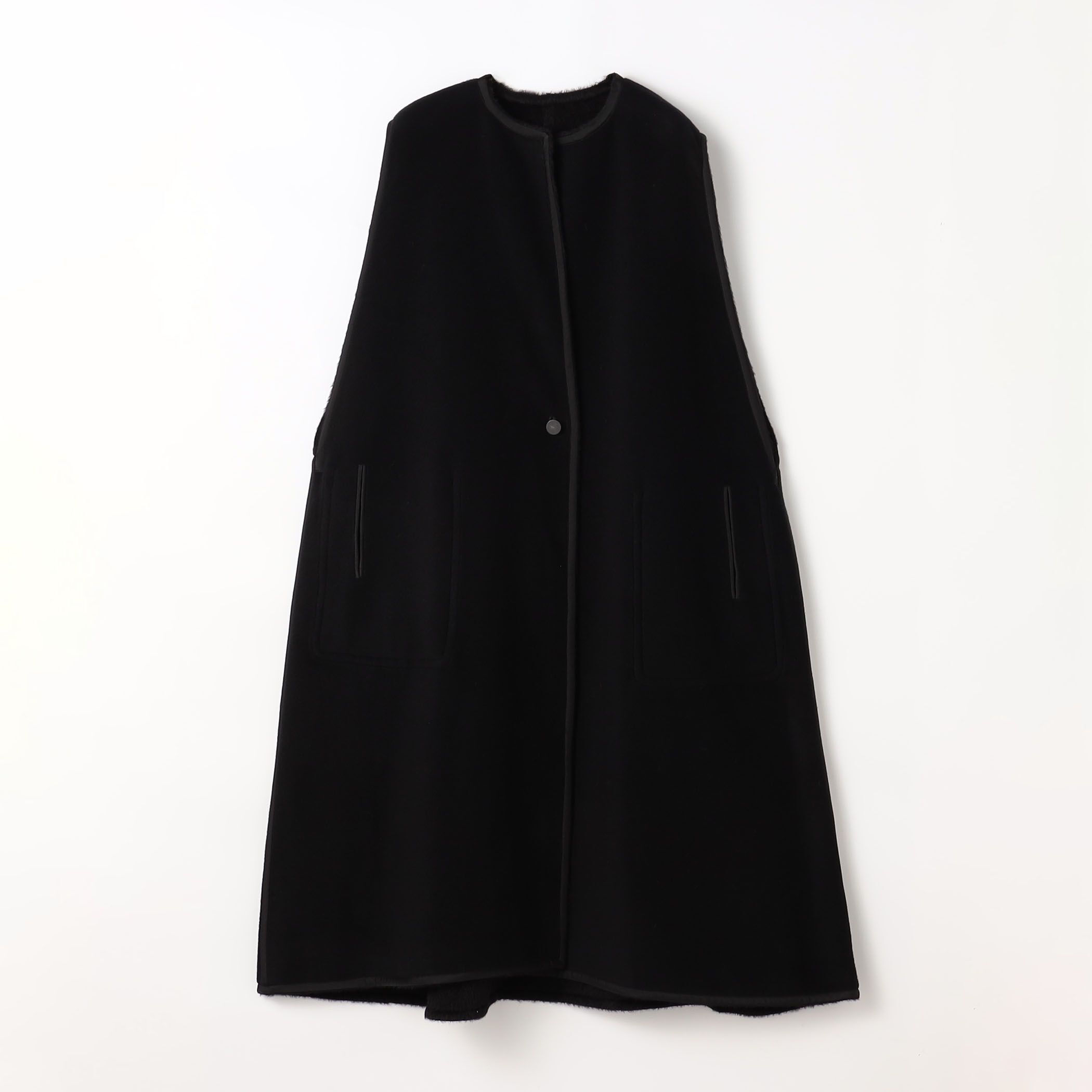 TOMORROWLAND .B アルパカボア ロングジレ TOMORROWLAND .B（トゥモローランドビー）の「□アルパカボア