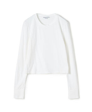 コットンポリエステル クロップドTシャツ WMTP3925