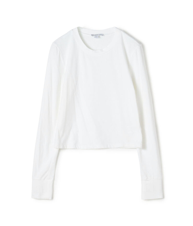 コットンポリエステル クロップドTシャツ WMTP3925