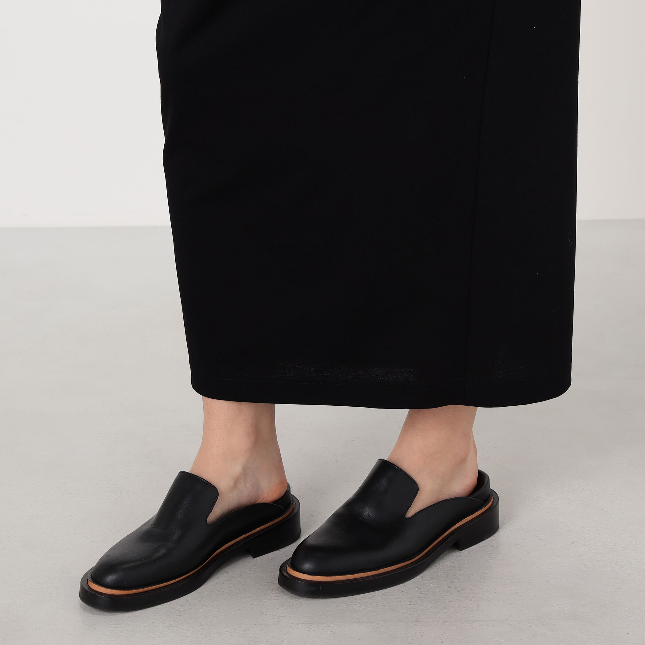 Mame Kurogouchi Cotton Jersey Asymmetric Skirt アシンメトリー