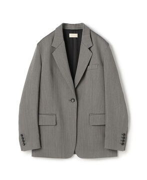 【WEB先行予約】ハイツイストカルゼ ラウンドショルダーシングルジャケット