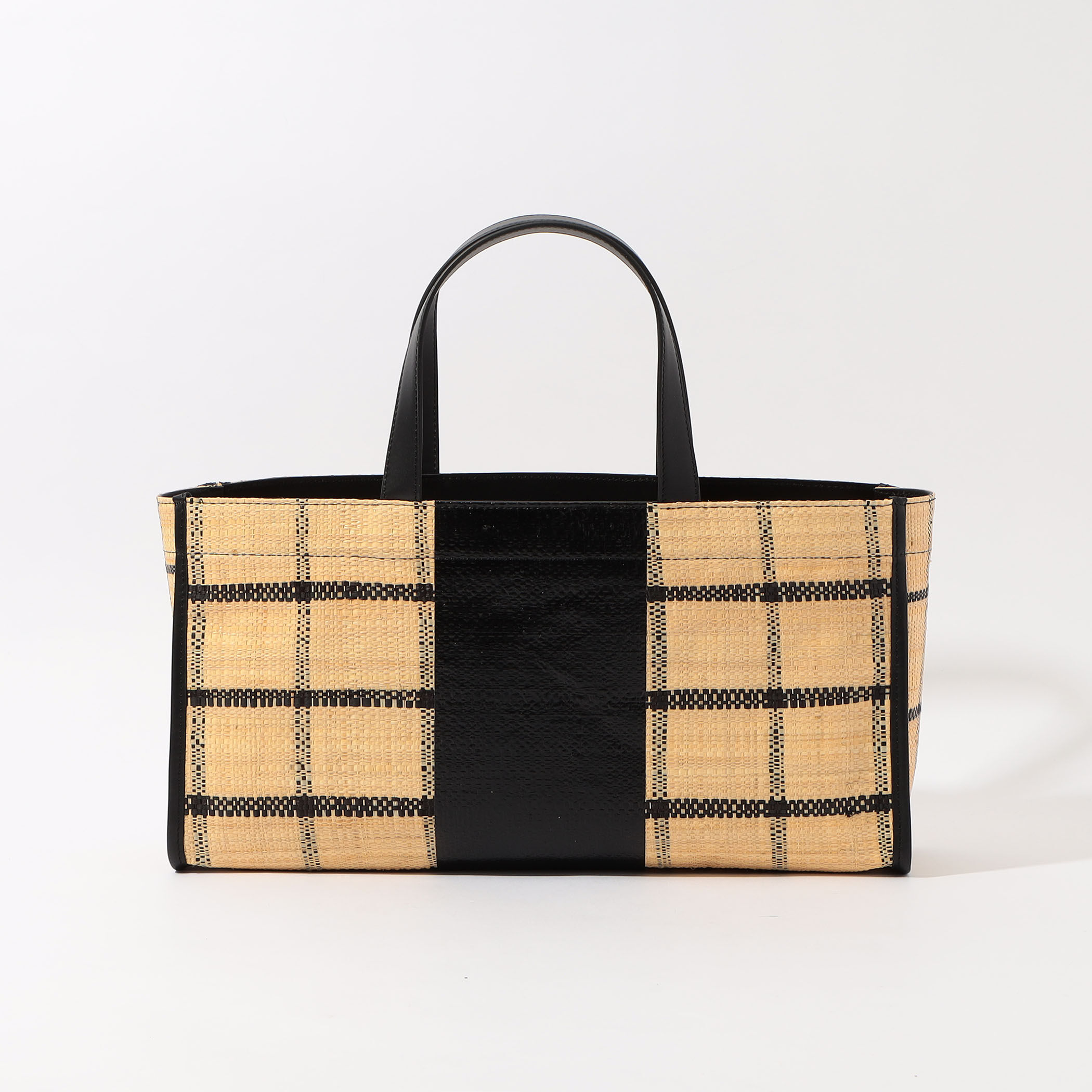 Ele`Sac CHECK WIDE TOTE バッグ｜トゥモローランド 公式通販